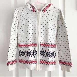 Gymboree Fair Isle Hoodie S 5-6